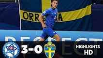 Slovakia vs Sweden 3-0 All Goals & Highlights - EURO U21 Championship Group A 22 June 2017