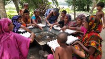 300 Eggs Charity Foods Cooking / Prepared By Village Women & Serve To Child And Villagers