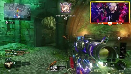 INSANE CLIP WITH THE NEW WEAPON!! (BLACK OPS 3 NEW WEAPON & SNIPER SWAP FEED)