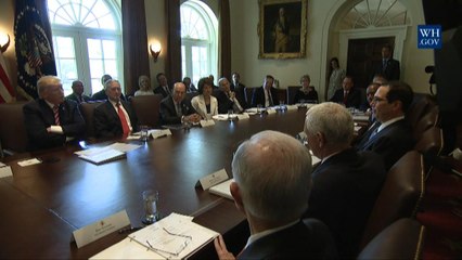 AG Jeff Sessions And VP Pence Show Gratitude To President Trump