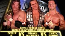 Triple H vs Shawn Michaels vs Chris Benoit