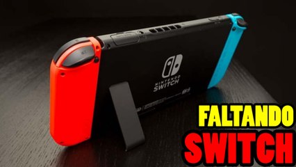 TÁ FALTANDO NINTENDO SWITCH NO JAPÃO!!!