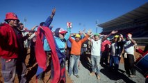 Hinchas de Cerro Porteño construyen su nuevo estadio en Paraguay