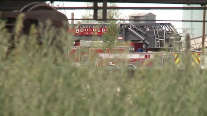 Derailed Train Car Spills Plastic Beads in Colorado