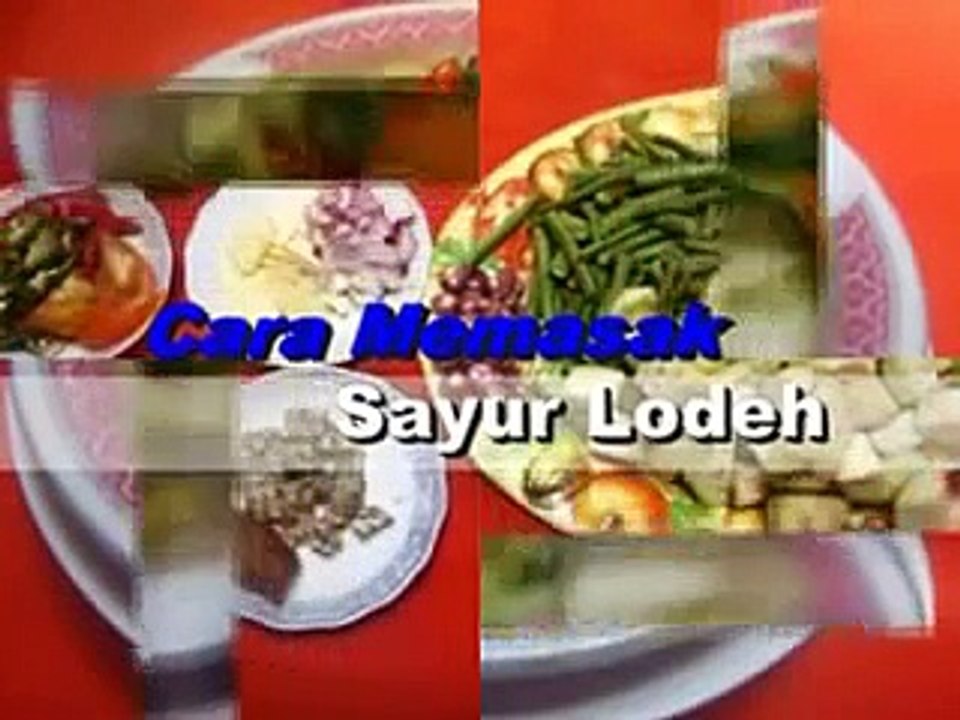 Resep dan Cara Memasak Sayur Lodeh