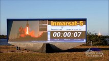 Launch of SpaceX Falcon 9 rocket with Inmarsat 5 F4 satellite