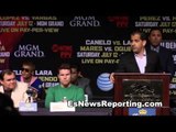 canelo alvarez vs erislandy lara press conference EsNews boxing
