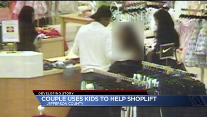 Couple Accused of Using Their Children to Shoplift
