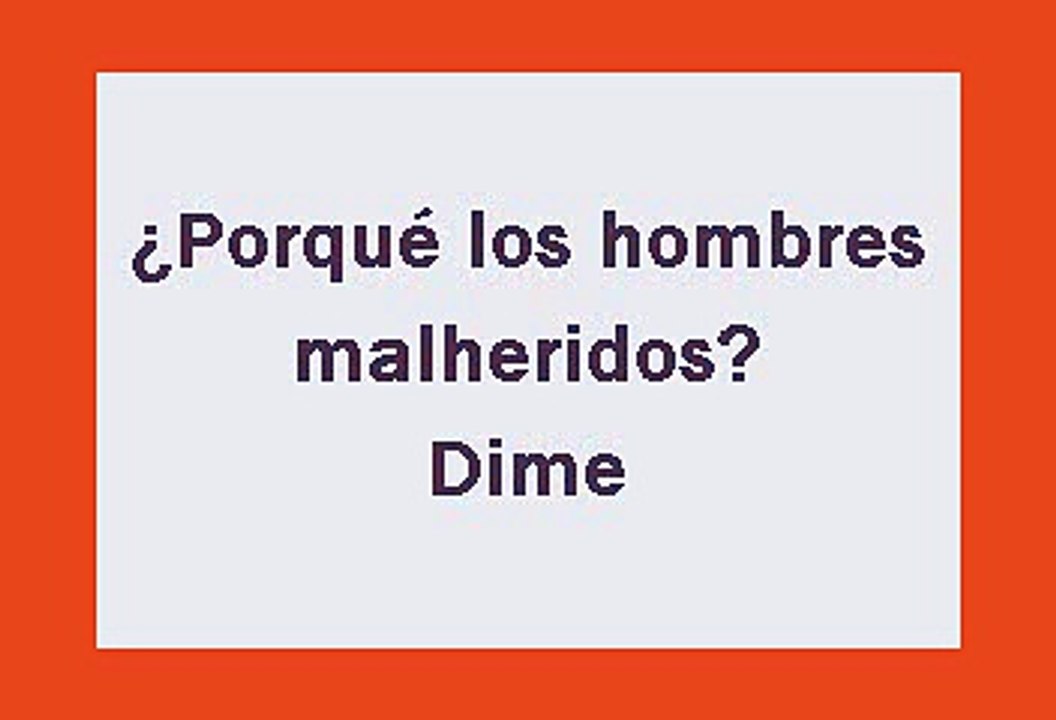 Jose Luis Perales - Dime (Karaoke)