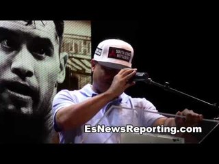 brandon rios vs diego chaves full press conference - EsNews boxing