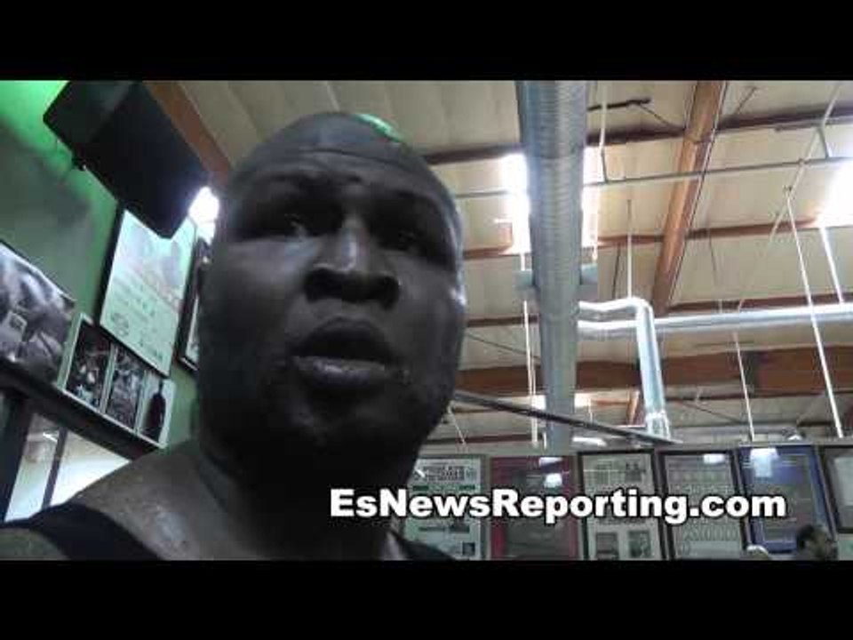 james toney talks sparring wladimir klitschko - it was easy! EsNews