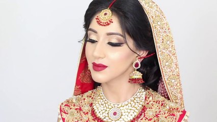 Traditional Asian Bridal Hair and Makeup