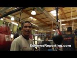 russian boxer khabir suleimanov working out EsNews boxing