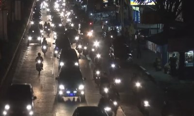 Jalur Lalu Lintas di Nagreg Padat