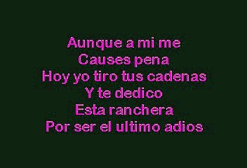 Paulina Rubio  - El Ultimo Adios (Karaoke)