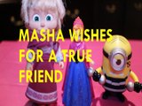 MASHA & THE BEAR WISHES FOR A TRUE FRIEND   ANNA MINION DISNEY FROZEN DESPICABLE ME Toys Kids Video
