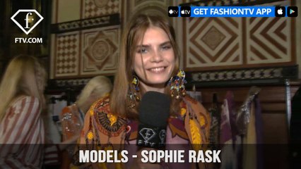 Model Talks Spring/Summer 2017 Sophie Rask | FashionTV