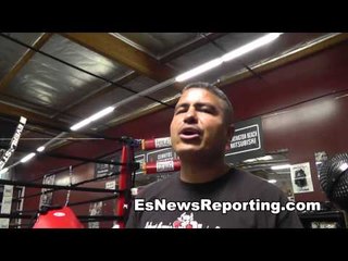 robert garcia on maidana vs mayweather rios vs chavez  fights - EsNews boxing