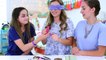 Blindfolded Makeup Challenge with Brooklyn and Bailey | Annie LeBlanc