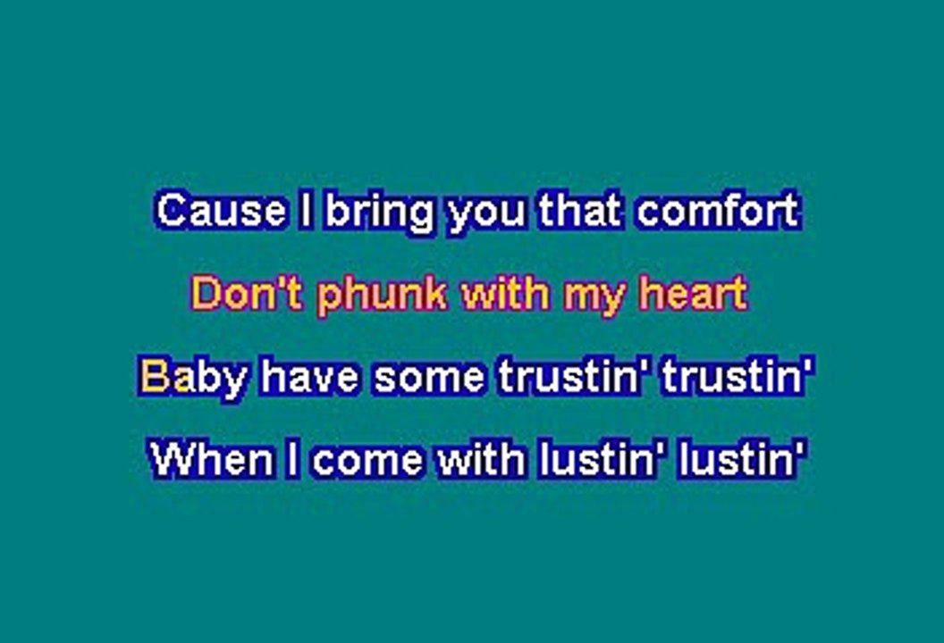 DON'T PHUNK WITH MY HEART (DON'T FUNK) - BLACK EYED PEAS (KARAOKE)