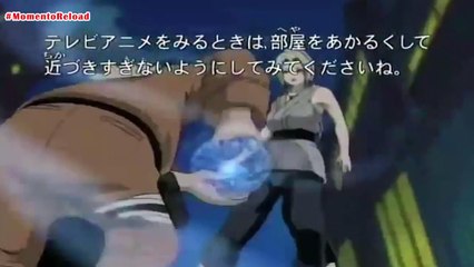 Naruto hace el Rasengan contra Tsunade - Latino