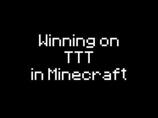 I won Trouble in Terrorist Town in Minecraft!