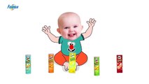 Bad Baby crying and learn colors-Colorful Pringles vs Doremon- Finge