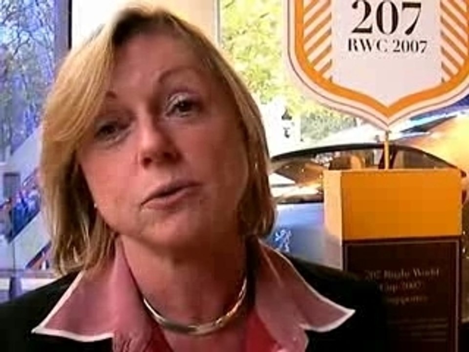 Catherine Montfort Peugeot Coupe du monde de rugby