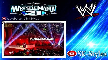 Big Show vs Akebono (Lucha Sumo) WWE WrestleMania 21 | Español Latino ᴴᴰ