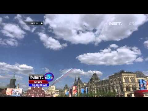 Kemeriahan Konvoi Militer Padati Lapangan Merah di Kota Moskow, Rusia - NET24
