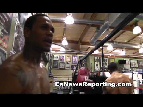 david thomas says his fav fighter is roy jones jr EsNews