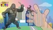 Gorilla-Squirrel -Pineapple-Dog Finger Family Poem   Funny 2D Videos