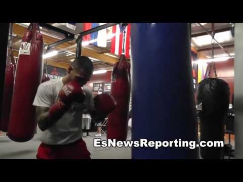michael perez training in oxnard EsNews boxing