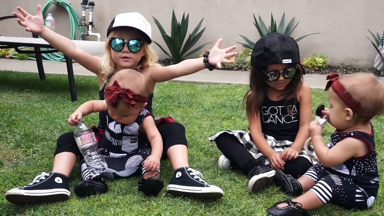 Dance Battle with the Besties Everleigh and Ava VS Taytum and Oakley the Twins