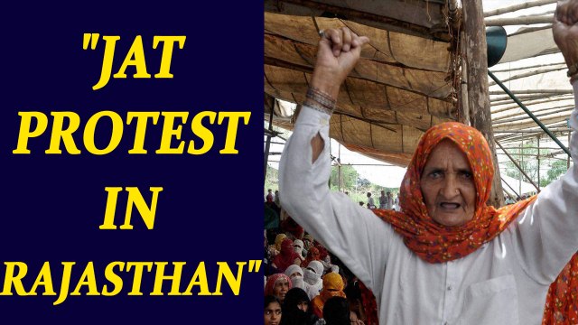 Jat Protest : Demand reservation, block railway line in Rajasthan | Oneindia News