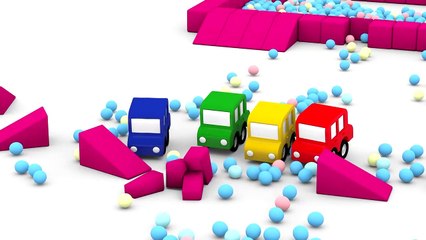 Cartoon Cars - BROKEN BALL POOL - Ca