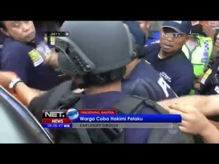 Warga Geram Ingin Menghakimi Tersangka Pembunuh Eno Saat Rekonstruksi - NET5