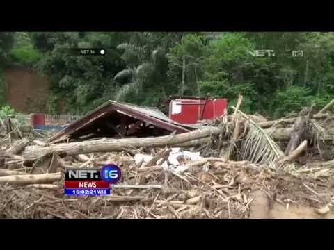 Banjir dan Longsor di Desa Sukakerti Hantam Puluhan Rumah - NET16