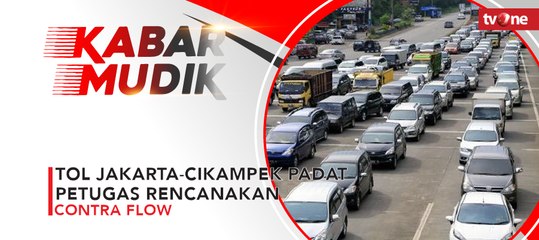 Tol Jakarta-Cikampek Padat, Petugas Rencanakan Contra Flow