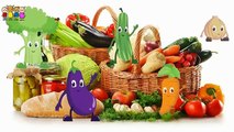 Baby Rhymes   Tomato- Brinjal-Watermelon-Gorilla Finger Family Cartoons   Family Rhymes
