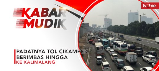 Padatnya Tol Cikampek Berimbas Hingga ke Kalimalang