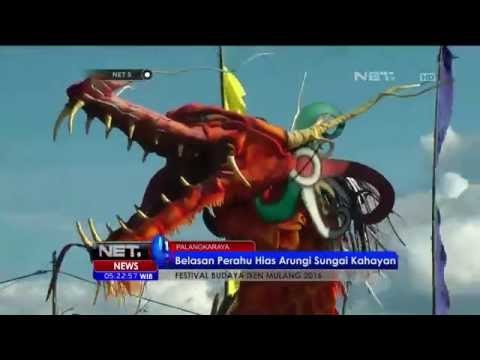 Pesona Perahu Hias di Festival Budaya Isen Mulang - NET5