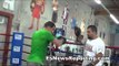 Egidijus Kavaliauskas  working out - EsNews  boxing