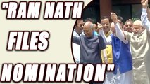 Ram Nath Kovind files nomination for presidential elections | Oneindia News