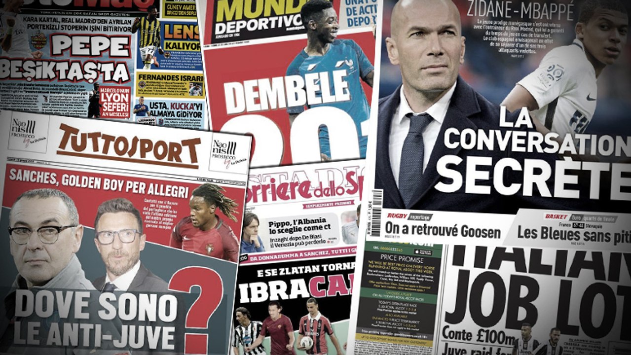 Zlatan affole les Italiens pour le mercato, l’ultime plan du Barça pour Ousmane Dembélé