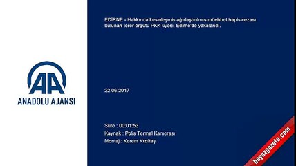 Aranan PKK'lı böyle yakalandı