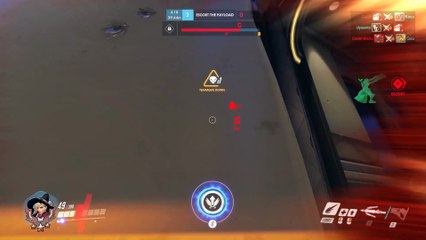 Overwatch: Mercy's expression shows that she's already dead inside