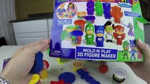 DISNEY JUNIOR PJ MASKS Cra Z Art Softee Dough Play Doh Kinder Surprise Eggs Batman Learn C