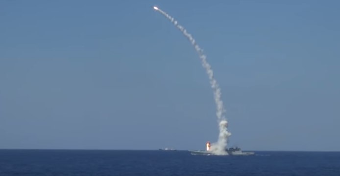 Russian Video Described as Showing Strikes on Islamic State in Syria's Hama Province