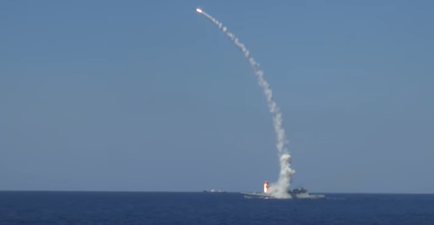 Russian Video Described as Showing Strikes on Islamic State in Syria's Hama Province